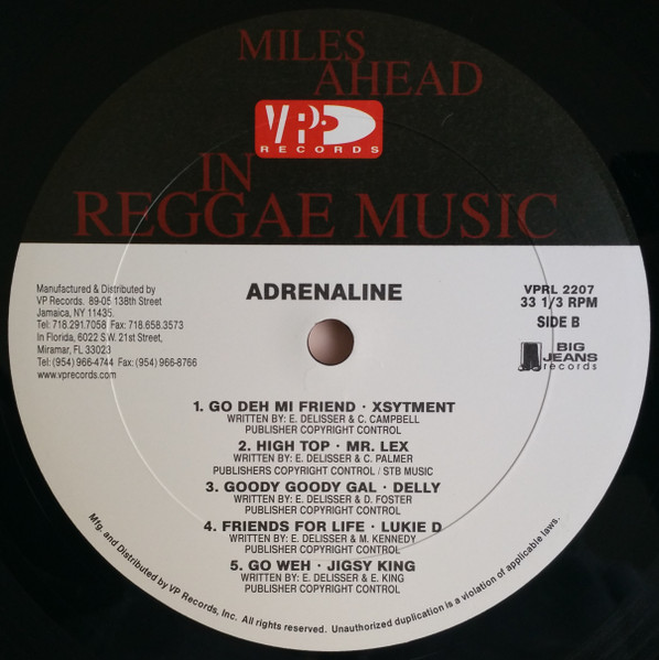 Various - Adrenaline | VP Records (VPRL2207) - 4 Various - Adrenaline | VP Records (VPRL2207) - 4