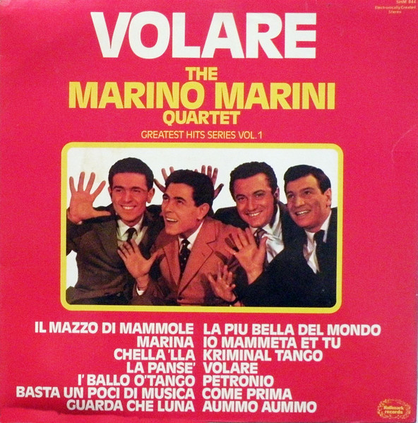 Marino Marini Ed Il Suo Quartetto - Volare | Hallmark Records (SHM 844)