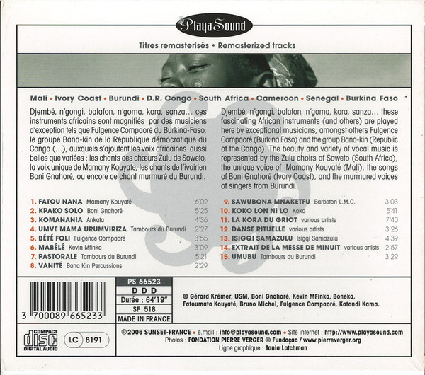 Various - From Dakar To Johannesburg | Africa | Playa Sound (PS 66523) - 2