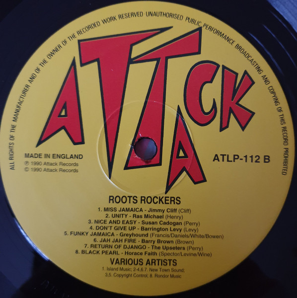 Various - Roots Rockers | Attack (ATLP 112) - 4 Various - Roots Rockers | Attack (ATLP 112) - 4