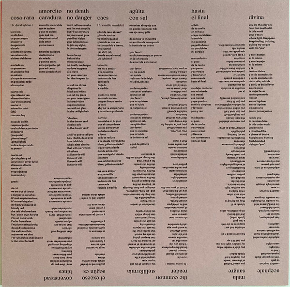 Lucrecia Dalt - A Danger To Ourselves | Rvng Intl. (RVNGNL118) - 3 Lucrecia Dalt - A Danger To Ourselves | Rvng Intl. (RVNGNL118) - 3