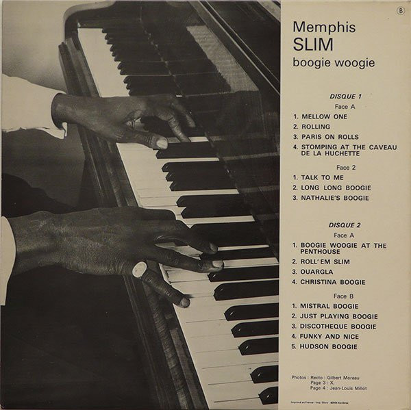 Memphis Slim - Boogie Woogie | Disques Festival (ALBUM 247) - 4