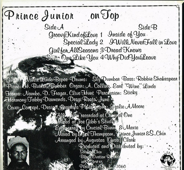 Prince Junior - On Top | Black Ovation Records (B.O.R.-101) - 2