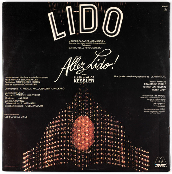 Alice & Ellen Kessler - Allez Lido ! | M Records (900 130) - 2