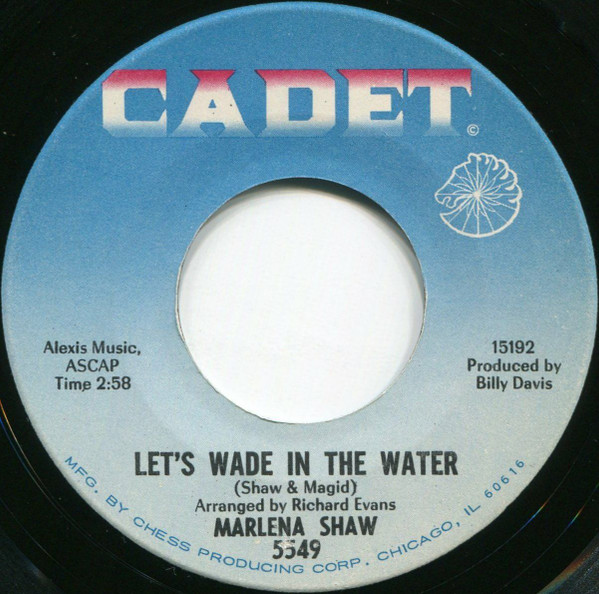 Marlena Shaw - Let's Wade In The Water / Show Time | Cadet (5549) - main