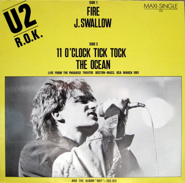 U2 - R.O.K. | Island Records (600 417-213) U2 - R.O.K. | Island Records (600 417-213)