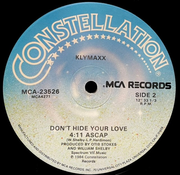 Klymaxx - The Men All Pause | Constellation (MCA-23526) - 4