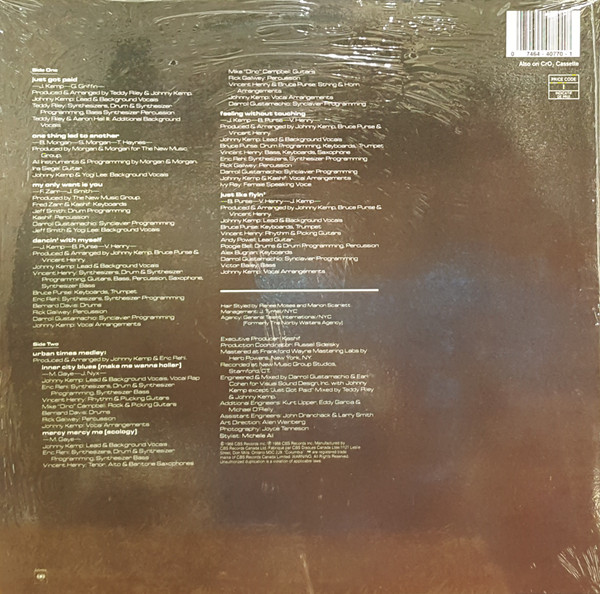 Johnny Kemp - Secrets Of Flying | Columbia (BFC 40770) - 2