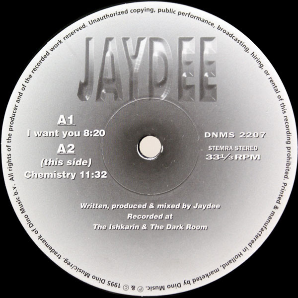 Jaydee - I Want You | Dino Music (DNMS 2207) - 2