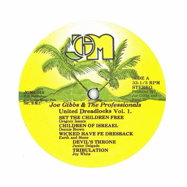 Various - United Dreadlocks Vol. 1 | Joe Gibbs Music (JGML 010) - 3
