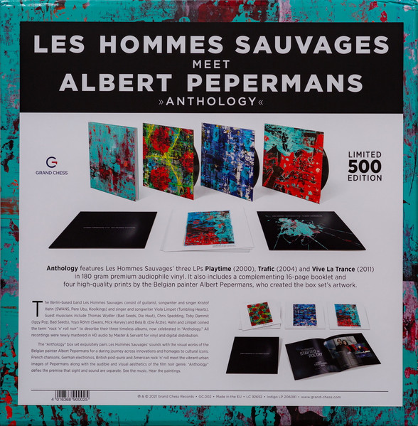 Les Hommes Sauvages Meet Albert Pepermans - »Anthology« BOX SET | Grand Chess (GC.002) - 2 Les Hommes Sauvages Meet Albert Pepermans - »Anthology« BOX SET | Grand Chess (GC.002) - 2