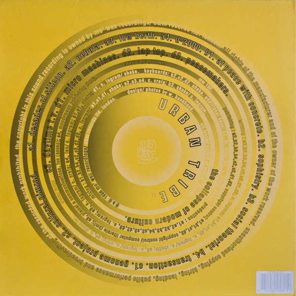 Urban Tribe - The Collapse Of Modern Culture | Mo Wax (MW 102) - 2