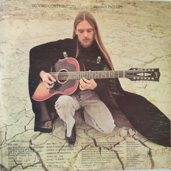 Shawn Phillips - Second Contribution | A&M Records (SP 4282) - 2