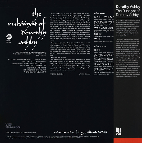 Dorothy Ashby - The Rubáiyát Of Dorothy Ashby | Cadet (none) Dorothy Ashby - The Rubáiyát Of Dorothy Ashby | Cadet (none)