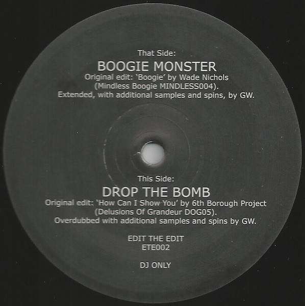 Greg Wilson - Edit The Edit 2 | Edit The Edit (ETE002) - main