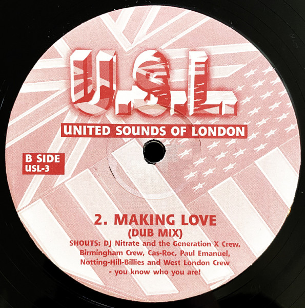 Jeremy Sylvester - Making Love | USL (United Sounds Of London) (USL-3) - 2