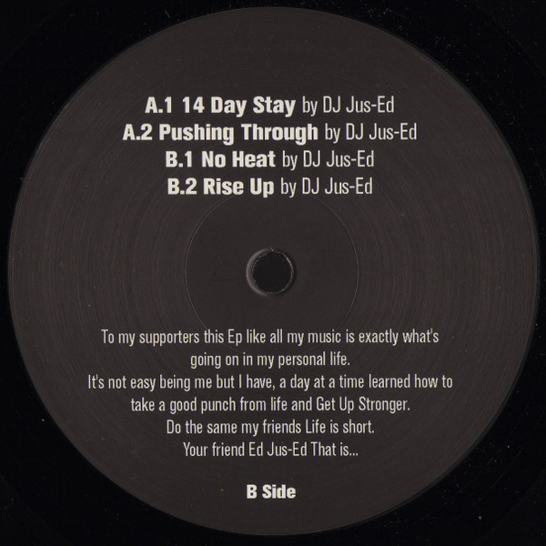 Jus-Ed - Level Up EP | Underground Quality (UQ-082) - main