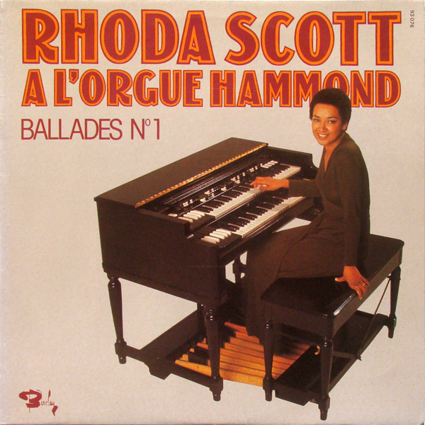 Rhoda Scott - A L'Orgue Hammond - Ballades № 1 | Barclay (93 076)