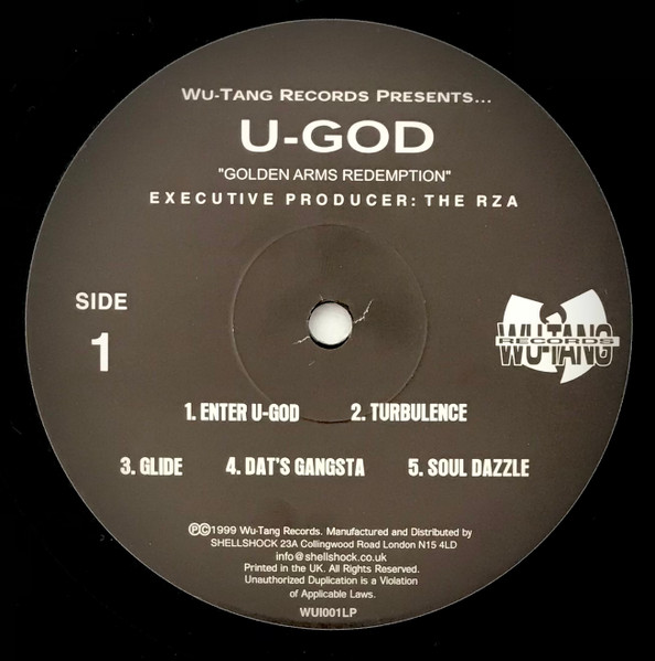 U-God - Golden Arms Redemption | Wu-Tang Records (WUI001LP) - 3 U-God - Golden Arms Redemption | Wu-Tang Records (WUI001LP) - 3