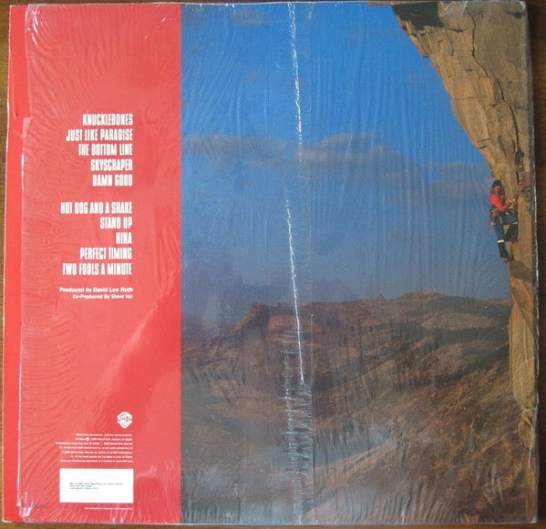David Lee Roth - Skyscraper | Warner Bros. Records (1-25671) - 2 David Lee Roth - Skyscraper | Warner Bros. Records (1-25671) - 2