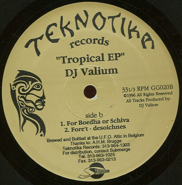Valyom - Tropical EP | Teknotika Records (GG020) - 2