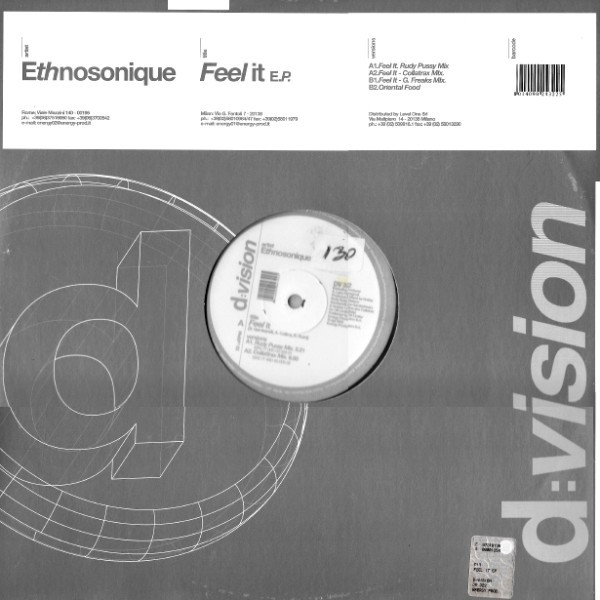 Ethnosonique - Feel It | D:vision Records (DV 322) - main