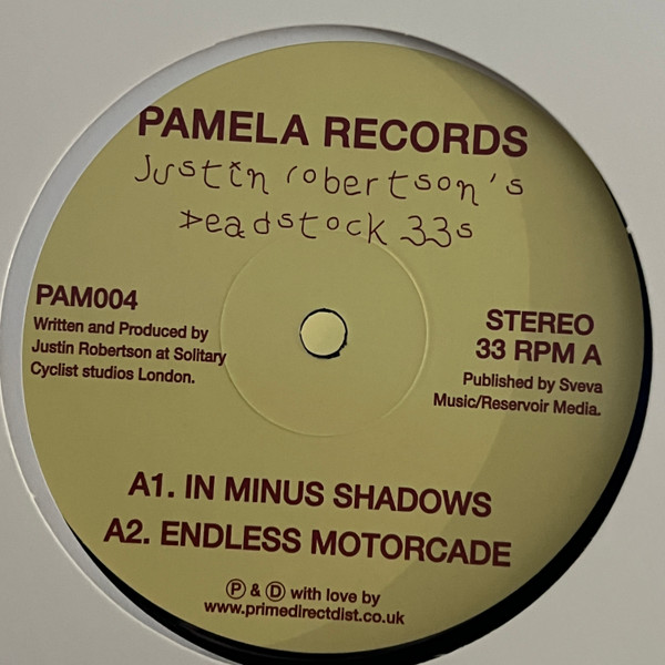 Justin Robertson - Deadstock 33s | Pamela Records (PAM004) Justin Robertson - Deadstock 33s | Pamela Records (PAM004)
