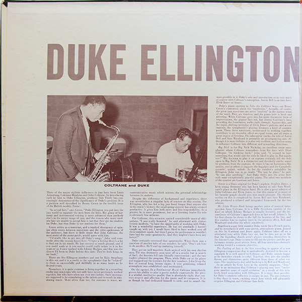 Duke Ellington & John Coltrane - Duke Ellington & John Coltrane | Impulse! (A-30) - 2