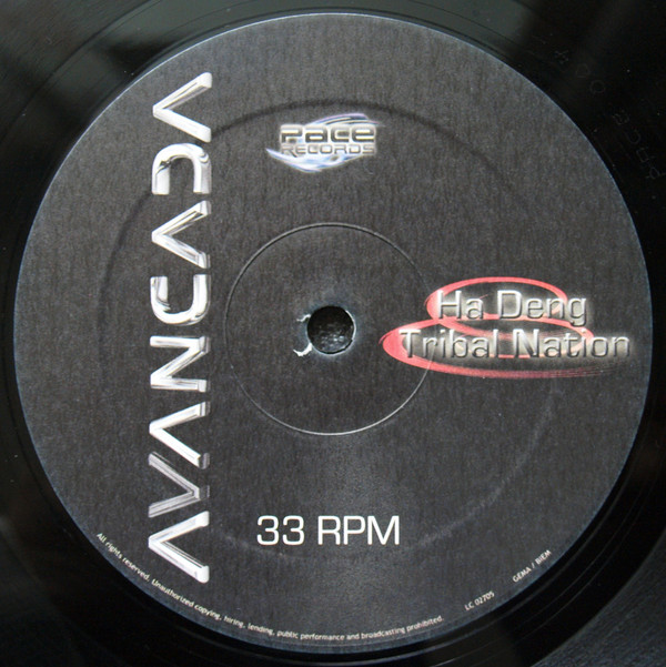 Avancada - Ha Deng / Tribal Nation | PACE Records (PACE 004) - 2