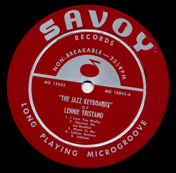 Lennie Tristano , Marian McPartland , Bobby Scott , Joe Bushkin - The Jazz Keyboards | Savoy Records (MG 12043) - 3