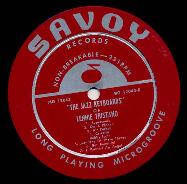 Lennie Tristano , Marian McPartland , Bobby Scott , Joe Bushkin - The Jazz Keyboards | Savoy Records (MG 12043) - 4