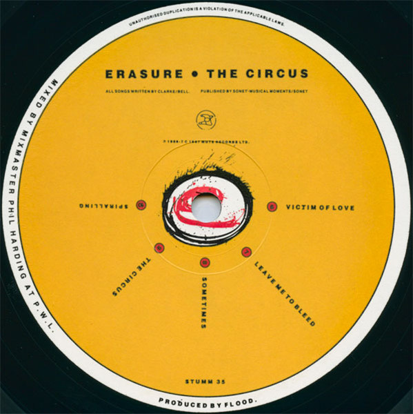 Erasure - The Circus | Mute (STUMM 35) - 4 Erasure - The Circus | Mute (STUMM 35) - 4
