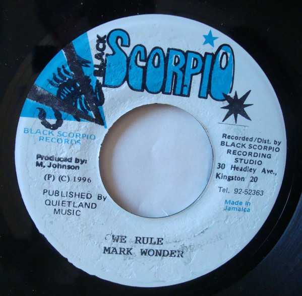 Mark Wonder - We Rule | Black Scorpio (none) - main