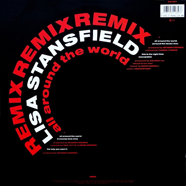 Lisa Stansfield - All Around The World (Around The House Mix) | Arista (612 857) - 2