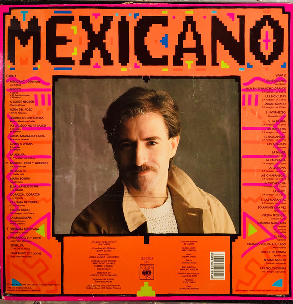 Luis Cobos Dirige Royal Philharmonic Orchestra - Mexicano | CBS (CBS 32729) - 2 Luis Cobos Dirige Royal Philharmonic Orchestra - Mexicano | CBS (CBS 32729) - 2