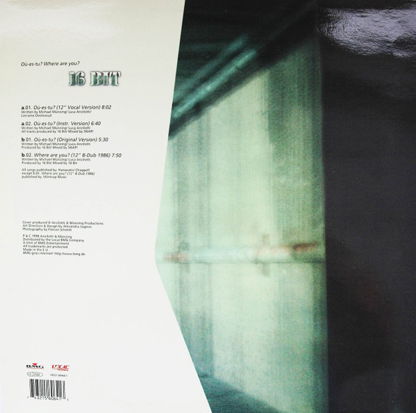 16 Bit - Où-Es-Tu? / Where Are You? | Logic Records (LOC 274) - 2