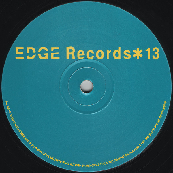 DJ Edge & The DJ Producer - *13 | Edge Records (EDGE 13) - 2