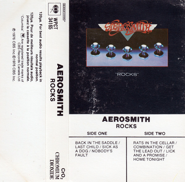 Aerosmith - "Rocks" | Columbia (WPCT 34165)