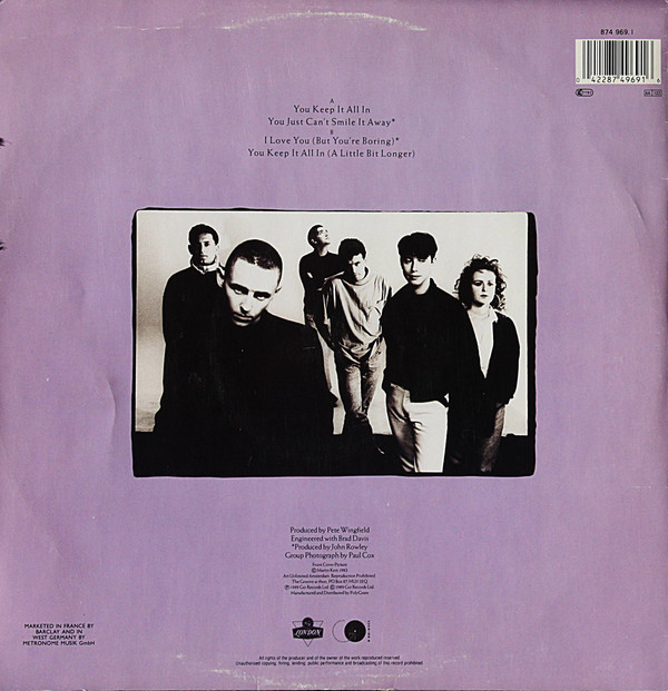 The Beautiful South - You Keep It All In | Go! Discs (874 969-1)