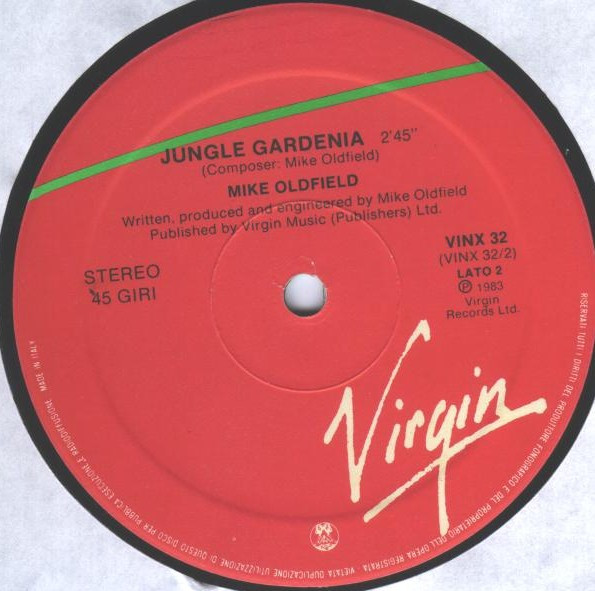 Mike Oldfield - Crime Of Passion | Virgin (VINX 32) - 3