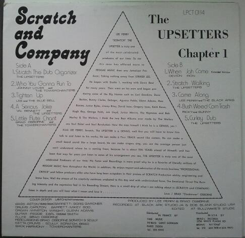 Various - Scratch And Company - Chapter 1 The Upsetters | Clocktower Records (LPCT 0114) - 2 Various - Scratch And Company - Chapter 1 The Upsetters | Clocktower Records (LPCT 0114) - 2