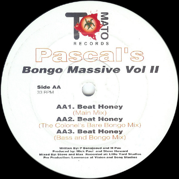 Pascal's Bongo Massive - Volume II | Tomato Records (Tomato 03) - 2 Pascal's Bongo Massive - Volume II | Tomato Records (Tomato 03) - 2