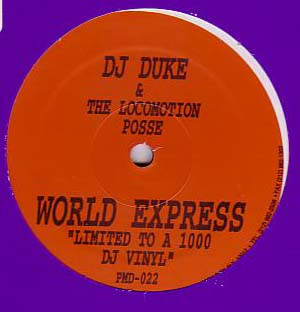 DJ Duke &  The Locomotion Posse - World Express | Power Music Records (PMD-022) - main