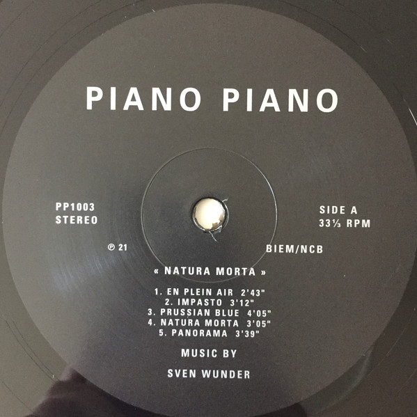 Sven Wunder - Natura Morta | Piano Piano (PP1003) - 3