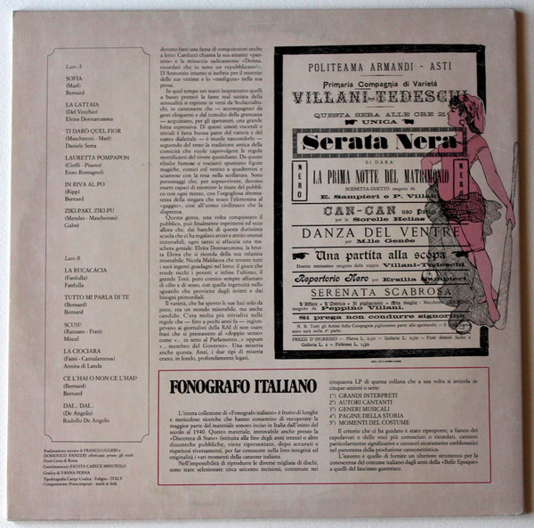 Various - Se Il Fonografo Diventa Pornografo | Fonit Cetra (FC 3651) - 2