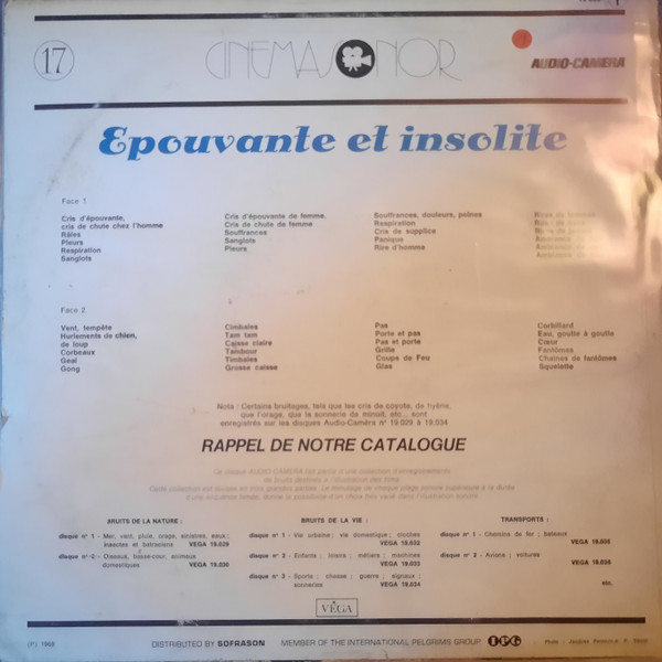 Unknown Artist - Épouvante - Insolite | Vega (19 039) - 2