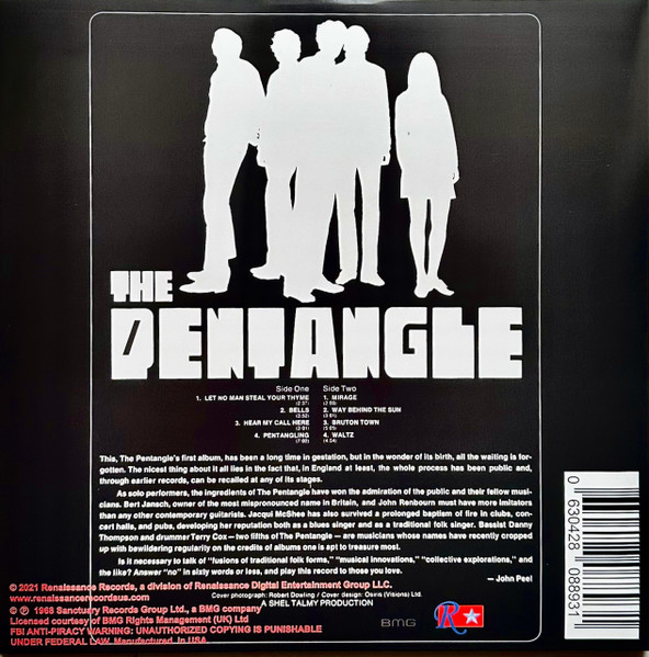Pentangle - The Pentangle | Renaissance Records (RDEG-LP-889) - 4