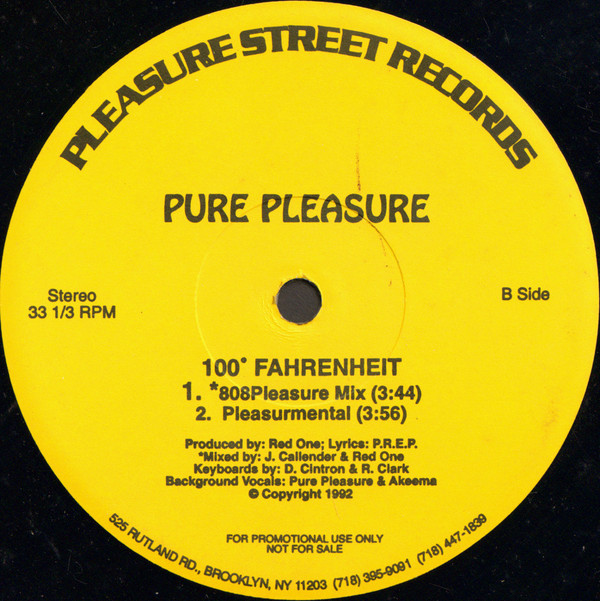 Pure Pleasure - 100° Fahrenheit | Pleasure Street Recordings (none)