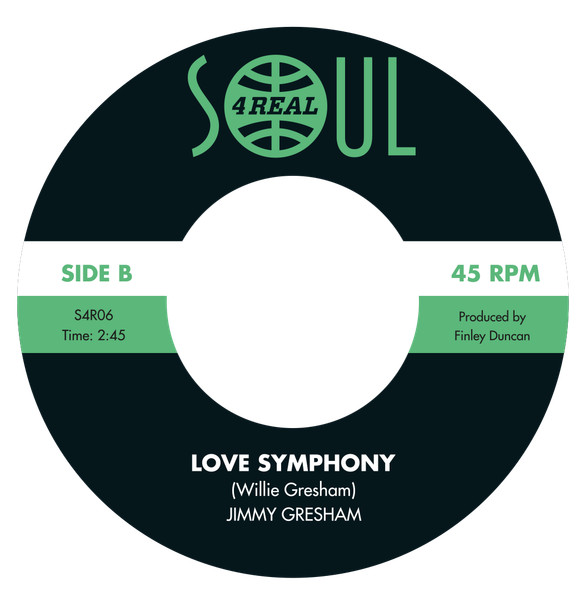 Jimmy Gresham - Garden Of Love / Love Symphony | Soul 4 Real Records (S4R06) - 4 Jimmy Gresham - Garden Of Love / Love Symphony | Soul 4 Real Records (S4R06) - 4