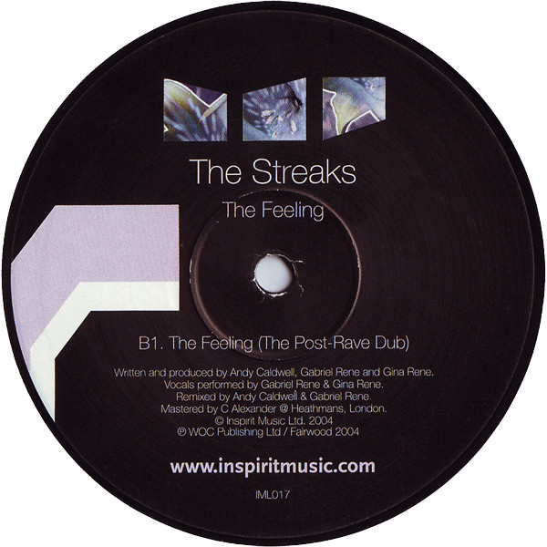The Streaks - The Feeling | Inspirit Music (IML017) - 4
